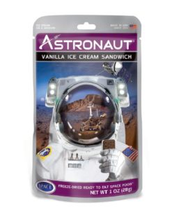 Astronaut Food- Vanilla Ice Cream Sandwich
